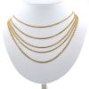 Vintage  necklace in yellow gold - 360 thumbnail