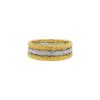 Buccellati ring in yellow gold and white gold - 00pp thumbnail