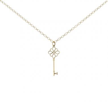 Tiffany & Co Clé Noeud necklace in yellow gold