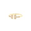 Tiffany & Co Wire ring in yellow gold and diamonds - 00pp thumbnail