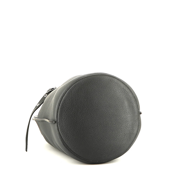 Celine  Big Bag handbag  in grey leather - Detail D4