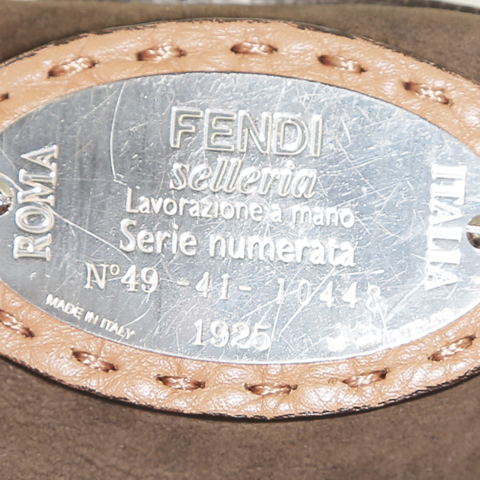 Borsa Fendi  Selleria in pelle gold - Detail D4