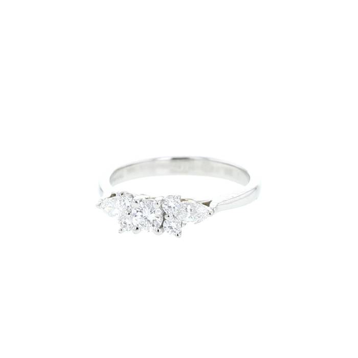 Anello Tiffany & Co Seven Stone in platino e diamanti - 00pp