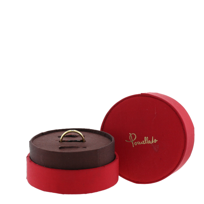 Pomellato Lucciole ring in yellow gold and diamond - Detail D2