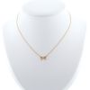 Tiffany & Co  necklace in pink gold and sapphire - 360 thumbnail
