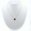 Tiffany & Co Tiffany T necklace in yellow gold, onyx and diamonds - 360 thumbnail