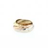 Cartier Trinity Semainier ring in 3 golds, size 50 - 360 thumbnail