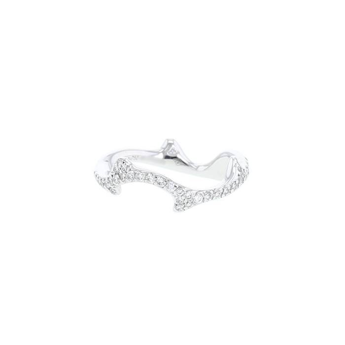 Dior Bois de Rose ring in white gold and diamonds - 00pp