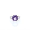 Mauboussin Chanson d'Amour ring in silver, yellow gold and amethyst - 360 thumbnail