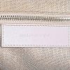 Balenciaga   shopping bag  in white leather  and grey lizzard - Detail D4 thumbnail