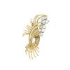 Chaumet 1980's brooch in yellow gold and diamonds - 00pp thumbnail