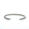 Bracciale David Yurman Cable Classique in argento, perle e diamanti - 360 thumbnail