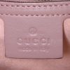 Borsa a tracolla Gucci GG Marmont modello piccolo in pelle trapuntata beige con decori geometrici - Detail D4 thumbnail