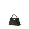 Hermès Kelly 20 cm handbag in black epsom leather - 00pp thumbnail