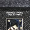 Borsa Hermès Kelly 20 cm in pelle Epsom nera - Detail D5 thumbnail
