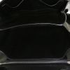 Borsa a tracolla Celine  Classic Box modello medio  in pelle verniciata nera - Detail D2 thumbnail