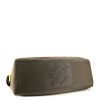 Louis Vuitton  Geant Albatros travel bag  in grey logo canvas  and natural leather - Detail D4 thumbnail