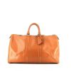 Bolsa de viaje Louis Vuitton  Keepall 50 en cuero Epi color oro - 360 thumbnail