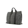 Bolso Cabás Hermès  Toto Bag - Shop Bag en lona gris - 00pp thumbnail