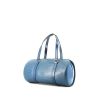 Bolso de mano Louis Vuitton  Soufflot en cuero Epi azul - 00pp thumbnail