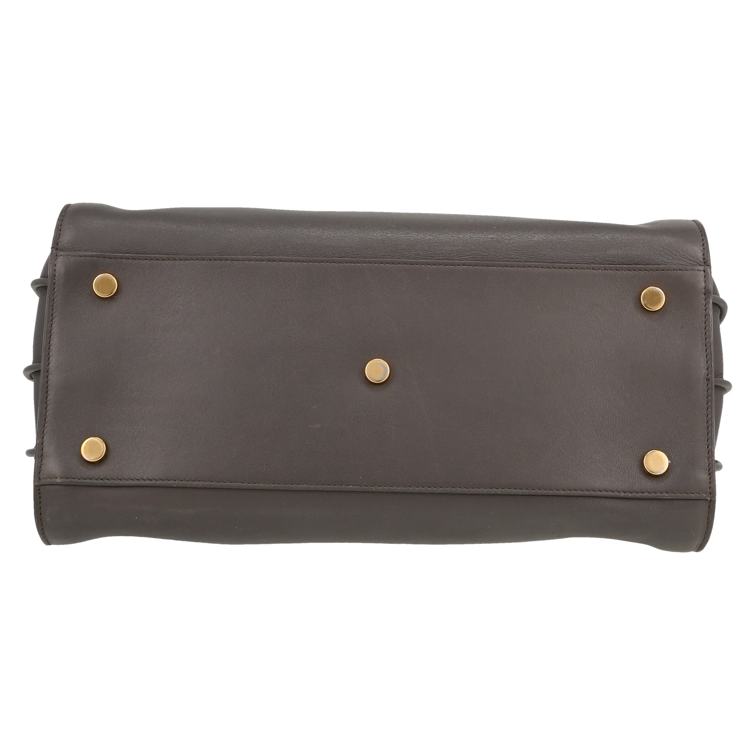 Borsa a tracolla Saint Laurent  Sac de jour modello piccolo  in pelle grigia - Detail D1