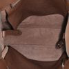 Gucci  Jackie Soft shopping bag  in brown leather - Detail D2 thumbnail