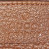 Gucci   shopping bag  in brown leather - Detail D3 thumbnail
