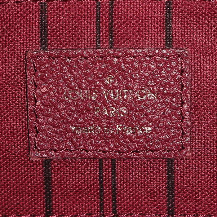 Borsa Louis Vuitton  Speedy 25 in pelle monogram con stampa rosa lampone - Detail D4