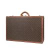 Louis Vuitton  Bisten 70 suitcase  in brown monogram canvas  and brown lozine (vulcanised fibre) - 00pp thumbnail