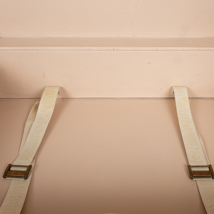 Valigia Louis Vuitton  Bisten 70 in tela monogram marrone e losine marrone - Detail D2