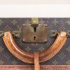 Louis Vuitton  Bisten 70 suitcase  in brown monogram canvas  and brown lozine (vulcanised fibre) - Detail D3 thumbnail