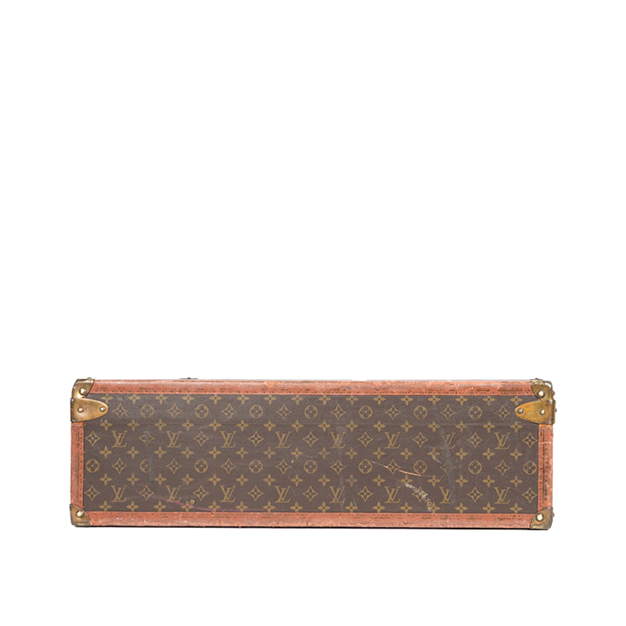 Valigia Louis Vuitton  Bisten 70 in tela monogram marrone e losine marrone - Detail D4