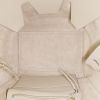 Celine  Tie Bag medium model  handbag  in beige grained leather - Detail D2 thumbnail