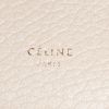 Bolso de mano Celine  Tie Bag modelo mediano  en cuero granulado beige - Detail D3 thumbnail