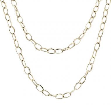 Pomellato Capri long necklace in noble gold
