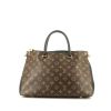 Louis Vuitton  Pallas handbag  in brown monogram canvas  and black leather - 360 thumbnail