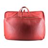 Funda protectora para ropa Hermès  Victoria en cuero togo rojo - 360 thumbnail