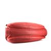 Funda protectora para ropa Hermès  Victoria en cuero togo rojo - Detail D5 thumbnail