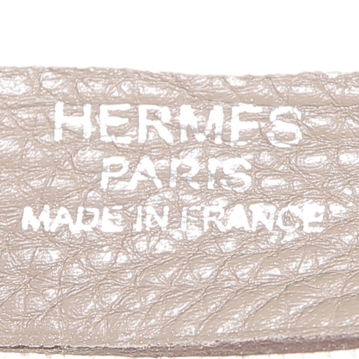 Sac à main Hermès  Victoria en cuir togo étoupe - Detail D3