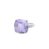 Mauboussin Gueule d'Amour ring in white gold,  amethyst and diamonds - 00pp thumbnail