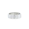 Anello Cartier Love in oro bianco - 00pp thumbnail