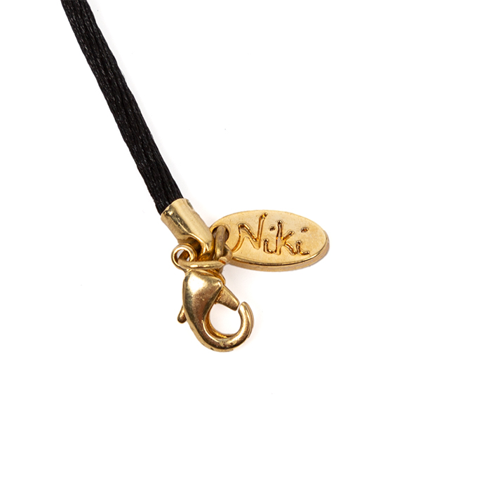 Niki de Saint Phalle, Pendant-pin "Serpent", gilt-metal and polychrome enamel, edition NCAF, signed, from the 1990's - Detail D5