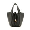 Hermès  Picotin small  handbag  in black togo leather - 360 thumbnail