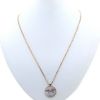 Chaumet Jeux de Liens medium model necklace in pink gold, mother of pearl and diamond - 360 thumbnail