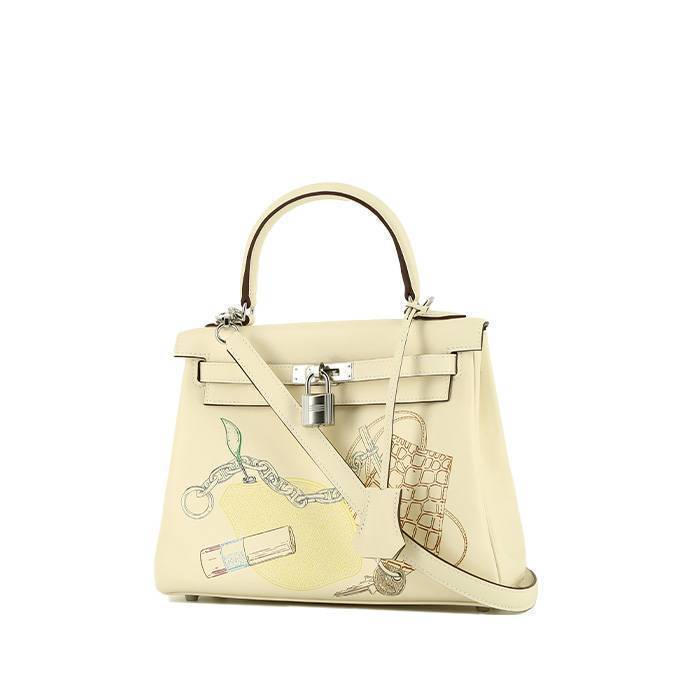 Hermès  Kelly In&Out handbag  in nata Swift leather - 00pp