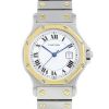 Cartier Santos Octogonale  in gold and stainless steel Ref: Cartier - 2966  Circa 1990 - 00pp thumbnail