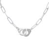 Dinh Van Menottes R15 necklace in white gold - 00pp thumbnail