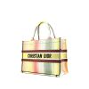 Dior  Book Tote shopping bag  in yellow, red and blue shading  canvas - 00pp thumbnail