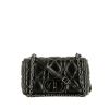Dior  Caro medium model  shoulder bag  in black quilted leather - 360 thumbnail