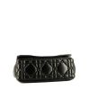 Dior  Caro medium model  shoulder bag  in black quilted leather - Detail D5 thumbnail